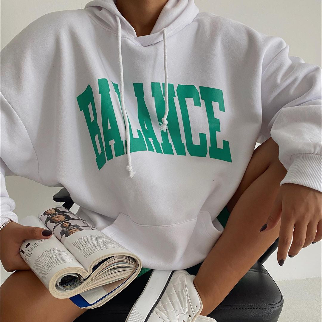 Hooded Printed Top