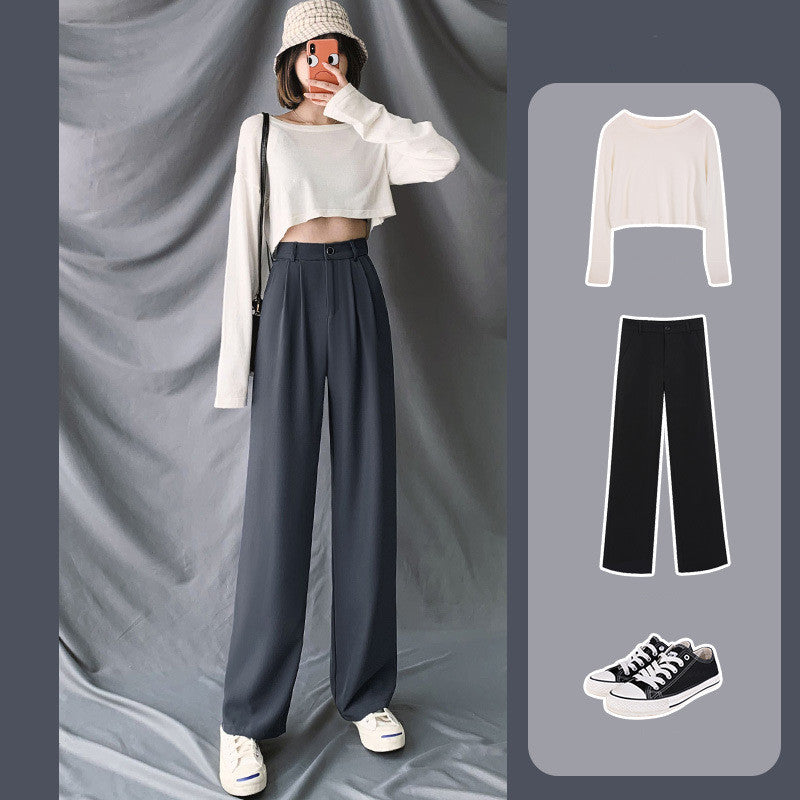 High-Waist Wide-Leg