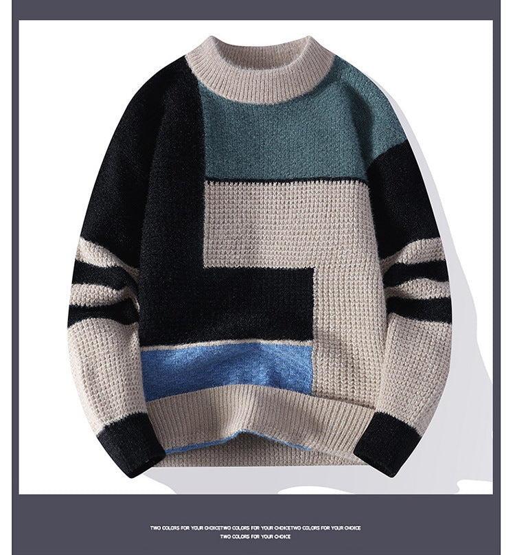 Thickened Knitting Bottoming sweater