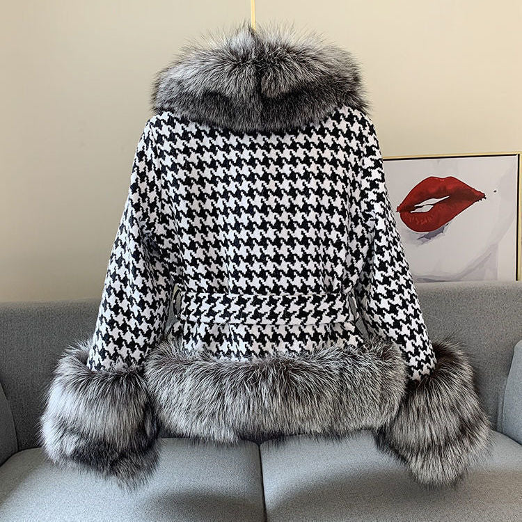Silver Fox Fur Jacket