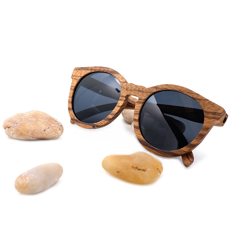 Wooden eco-friendly sunglasses
