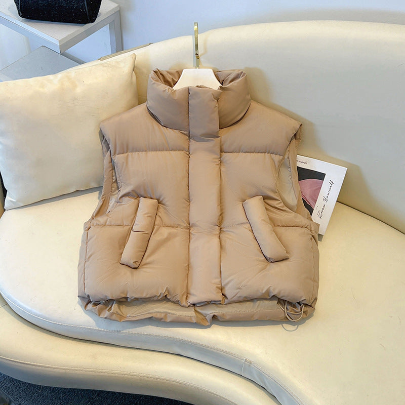 High Waist Cotton Vest