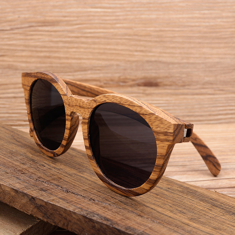 Wooden eco-friendly sunglasses