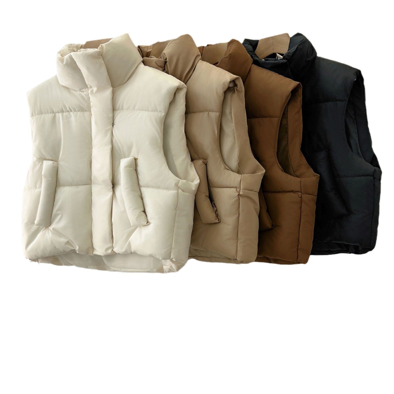 High Waist Cotton Vest