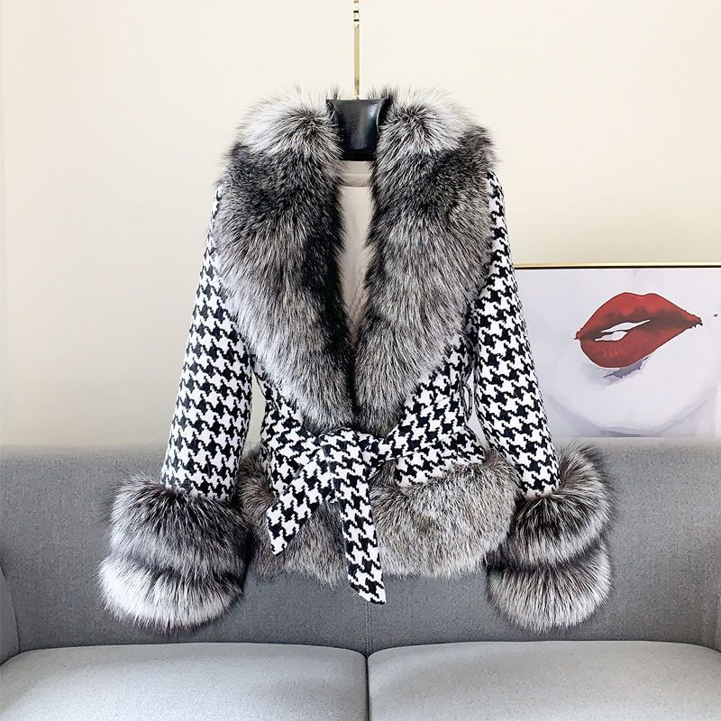 Silver Fox Fur Jacket
