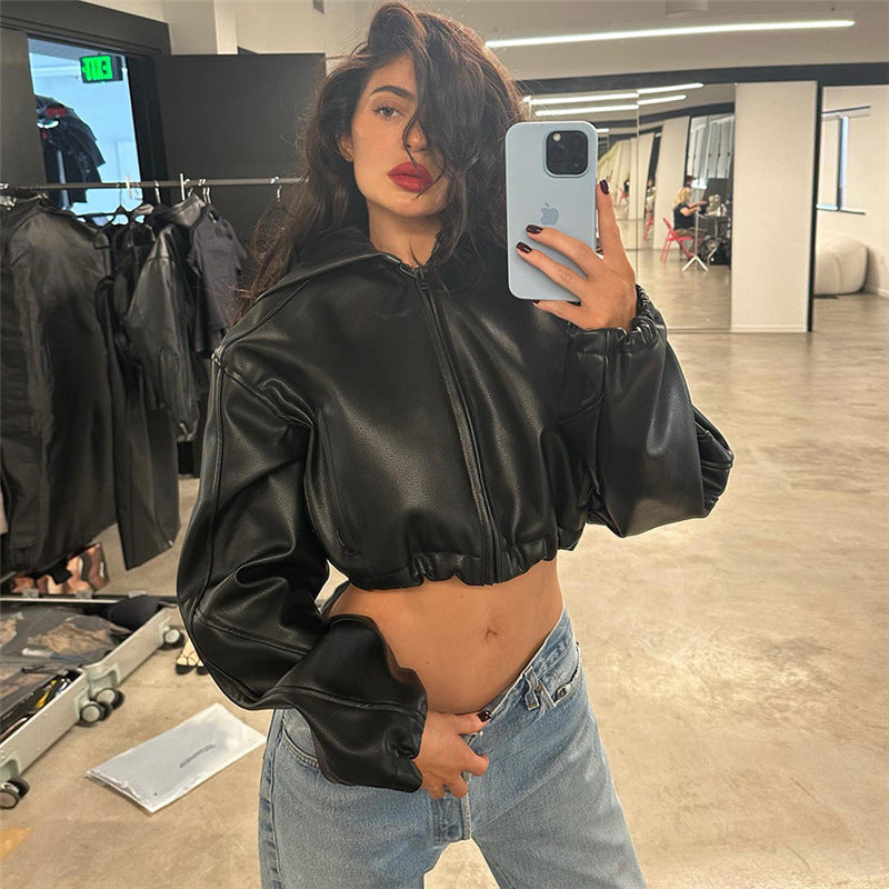 Long Sleeve Hooded Jacket