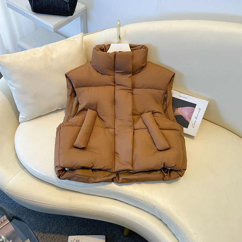 High Waist Cotton Vest