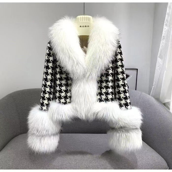 Silver Fox Fur Jacket