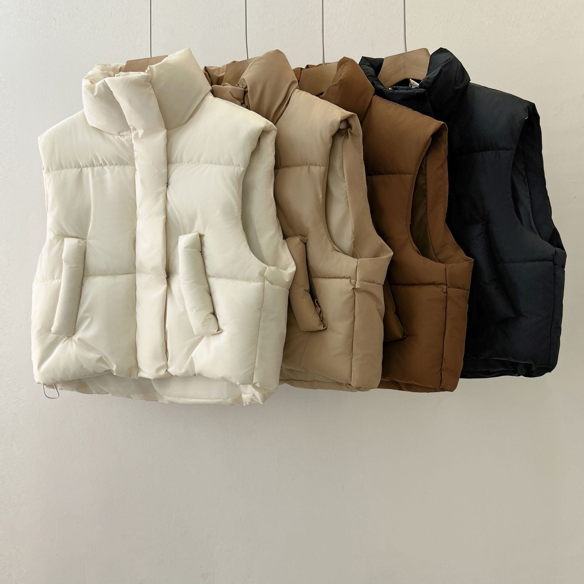 High Waist Cotton Vest