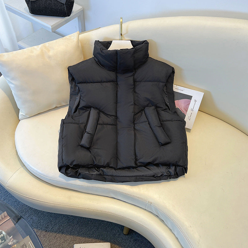 High Waist Cotton Vest