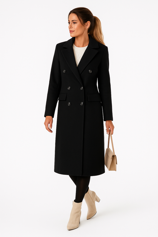 Casual Woolen Coat Women