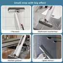 New Portable Self-NSqueeze Mini Mop, Lazy Hand Wash-Free Strong Absorbent Mop Multifunction Portable Squeeze Cleaning Mop Desk Window Glass Cleaner Kitchen Car Sponge Cleaning Mop Home Cleaning Tools