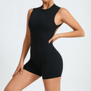 Sleeveless Back Hollow Yoga Jumpsuit Summer