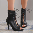 Peep Toe High Heel