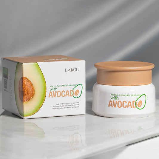 LAIKOU Avocado Cream 35g moisturizing and anti-wrinkle face cream with natural avocado oil for deep hydration and skin nourishment