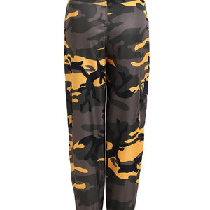 New Camouflage Workwear Denim Casual Pants Harem Pants