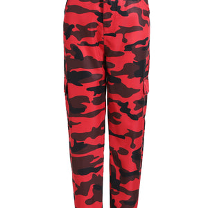 New Camouflage Workwear Denim Casual Pants Harem Pants