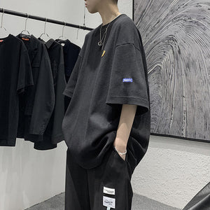 Loose Fashion Brand Round Neck T-shirt Men''s Wear