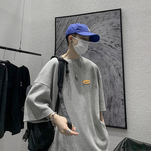 Loose Fashion Brand Round Neck T-shirt Men''s Wear
