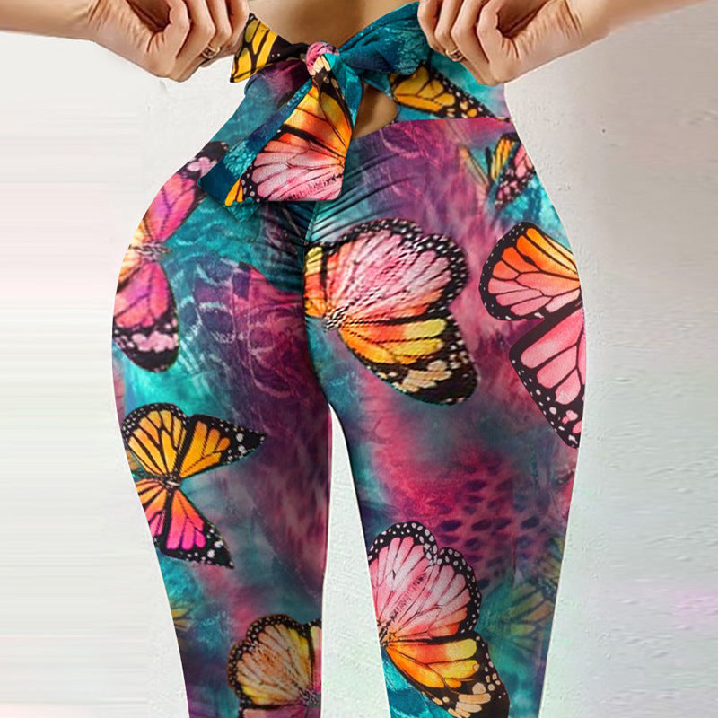 L / Color butterfly