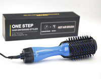 Three-in-one Hair Dryer Air Brush Blowing Combs Roll Straight