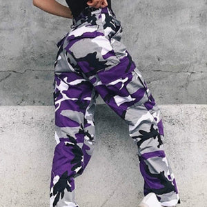 New Camouflage Workwear Denim Casual Pants Harem Pants