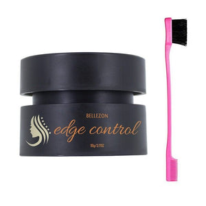 EdgeSculpt Sideburn & Edge Control Wax with Brush for Sleek Styling and Anti-Frizz Hold.