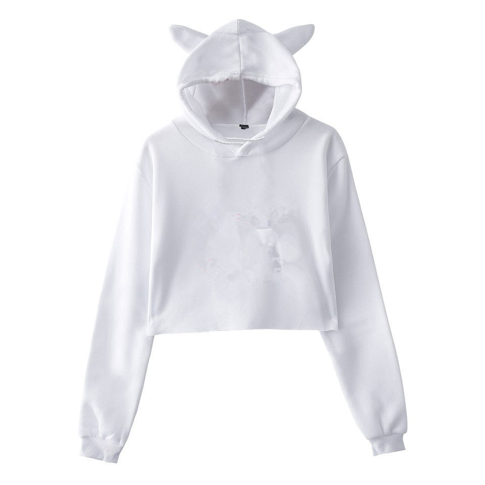 Women’s Crop Hoodie – Trendy Streetwear Pullover