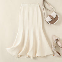 Fishtail Skirt For Women Mid-length Autumn And Winter High Waist Slimming