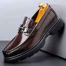 Men's Low-top Platform Retro Casual Shoes