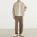 Woolen Coat Men's Short Baseball Uniform
