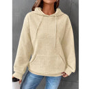 Casual Solid Color Long-sleeved Sweater