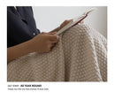 Nordic Style Sofa Cover Office Nap Blanket Air Conditioning Blanket Cover Blanket Shawl Wool Knitted Blanket