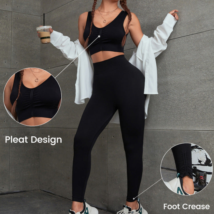 Vest Bra Yoga Suit