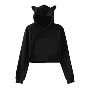 Women’s Crop Hoodie – Trendy Streetwear Pullover