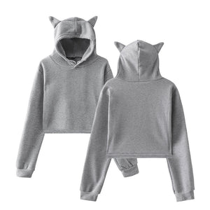 Women’s Crop Hoodie – Trendy Streetwear Pullover