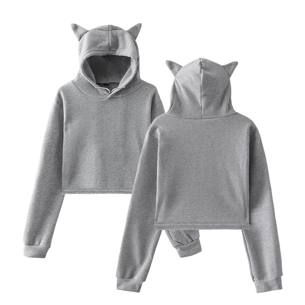 Women’s Crop Hoodie – Trendy Streetwear Pullover