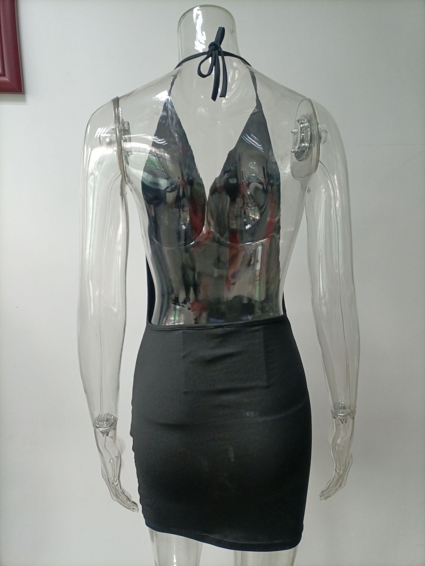 Sling Backless Halter Dresses