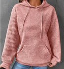 Casual Solid Color Long-sleeved Sweater