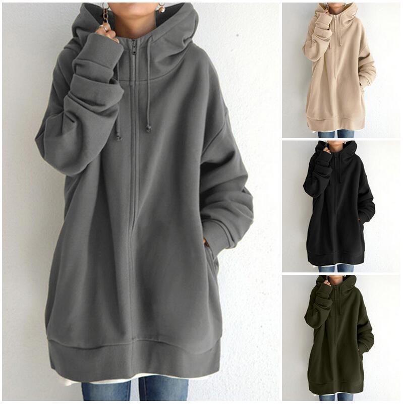 Fuzzy Full-Zip Sport Hoodie