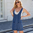 Denim Overalls Summer Dress