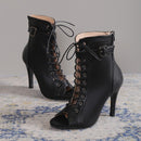 Peep Toe High Heel