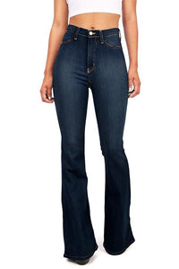Women Autumn Winter Skinny Jeans Flare Pants New Fashion High Waist Slim Elasticity Streetwear Workout Long Pants Capri