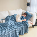 Ultra-Soft Bubble Velvet Blanket