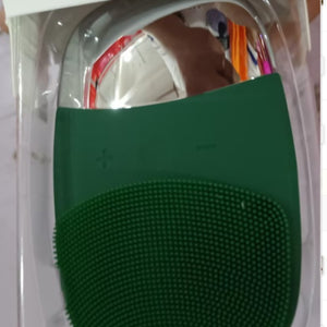 Mini Electric Silicone Face Cleansing Brush & Massager