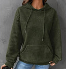 Casual Solid Color Long-sleeved Sweater