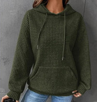 Casual Solid Color Long-sleeved Sweater