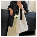 Solid Color Bag Knitted Bags Hollow Woven