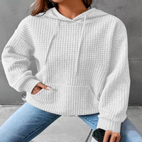 Casual Solid Color Long-sleeved Sweater
