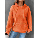Casual Solid Color Long-sleeved Sweater